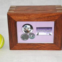Wood Photo Urn - Medium