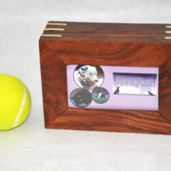 Wooden Photo Urn - Small