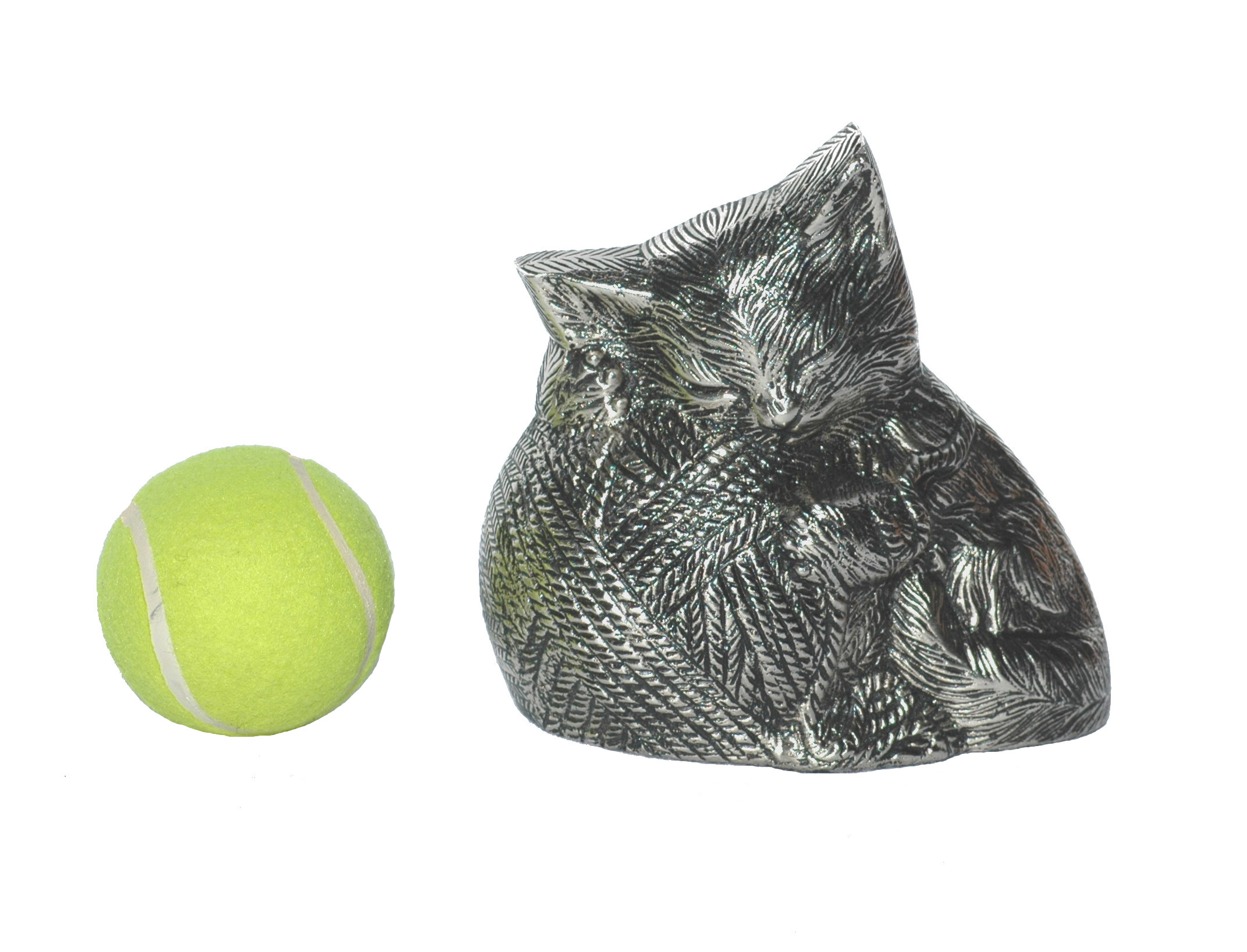 Aluminium Cat Urn - Image 2